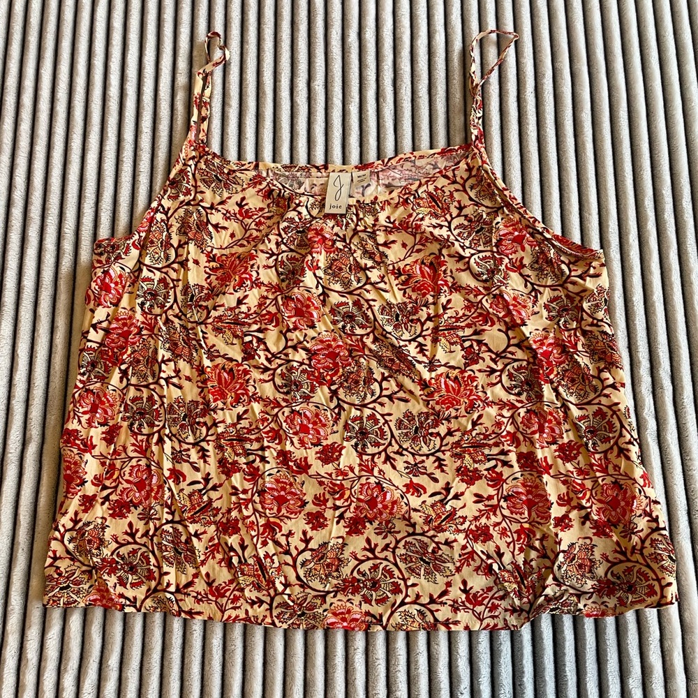 Joie patterned blouse size medium